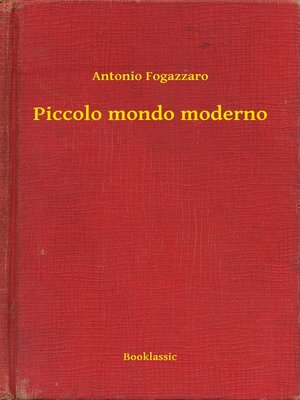 cover image of Piccolo mondo moderno